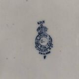 Set of 2 soup tureens, 19th century, Williams & Co. Crown china, Lily patte