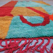 Tapis berbere en laine pure fait main