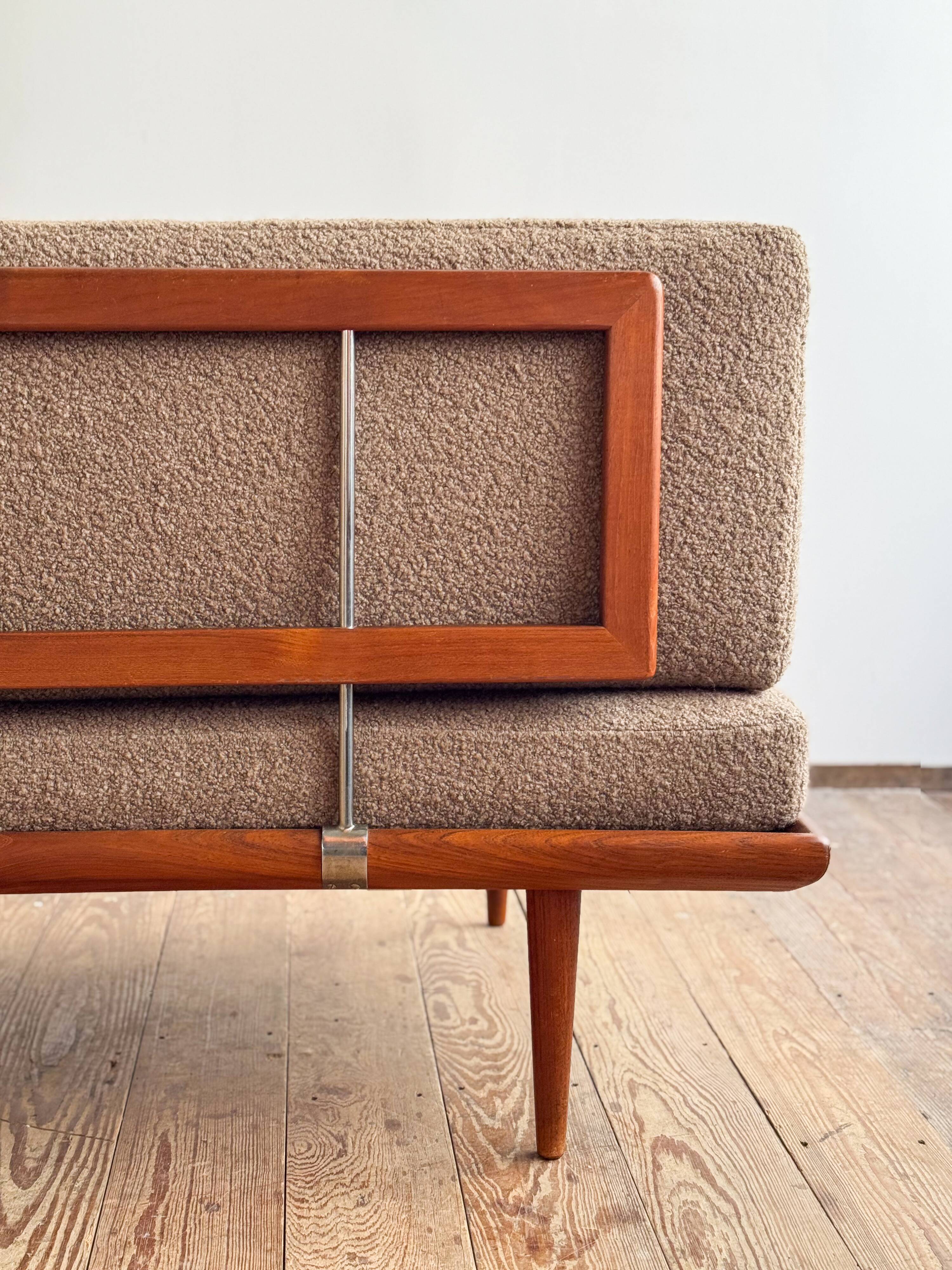 Daybed danois Minerva Series par Peter Hvidt, Mid Century, années 1950
