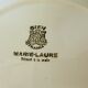 5 flat plates of Gien model Marie Laure 220536