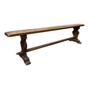 Banc en chêne Début