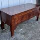 Solid cherry wood chest – late 19th century