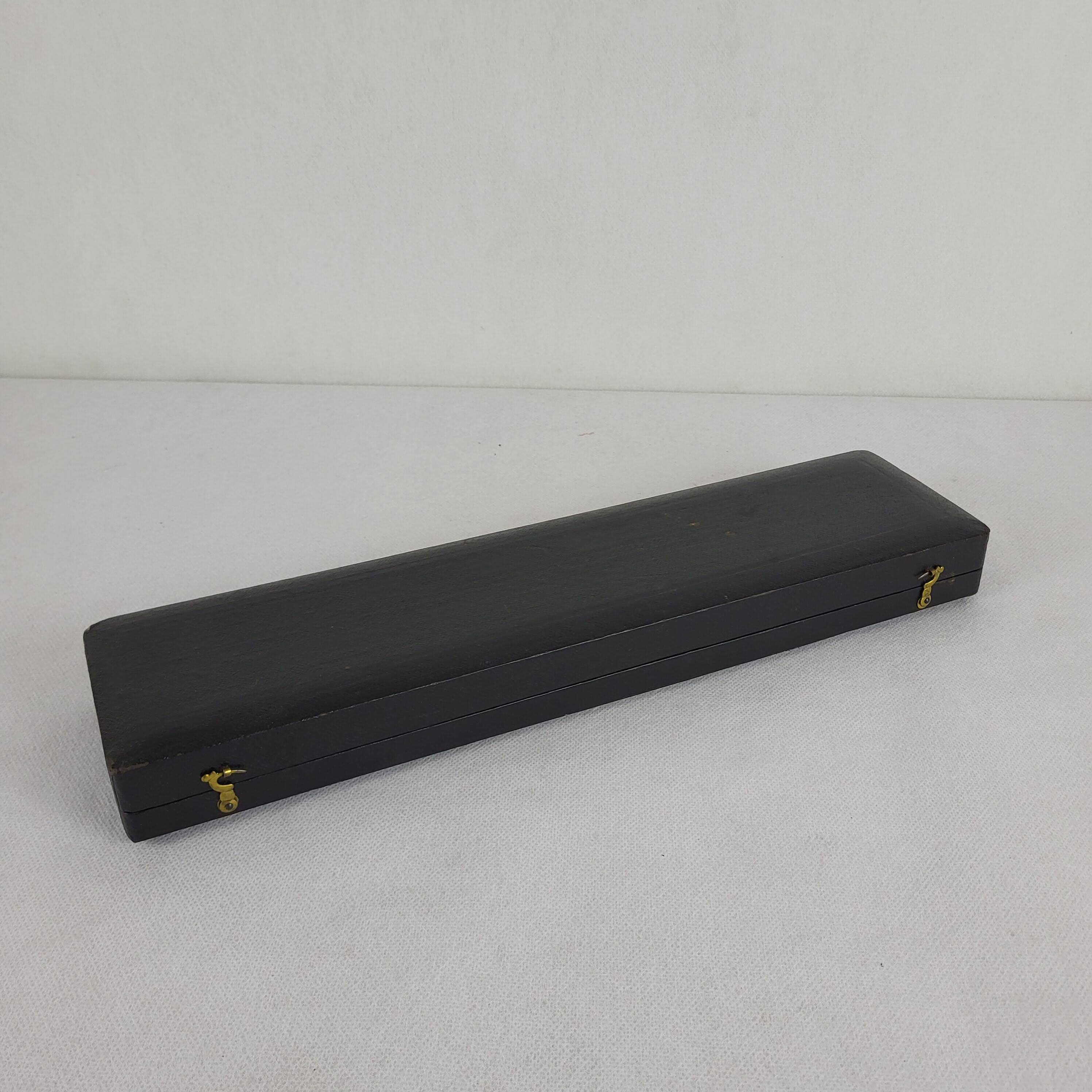 Ebony leg of lamb cutlery with steel blade