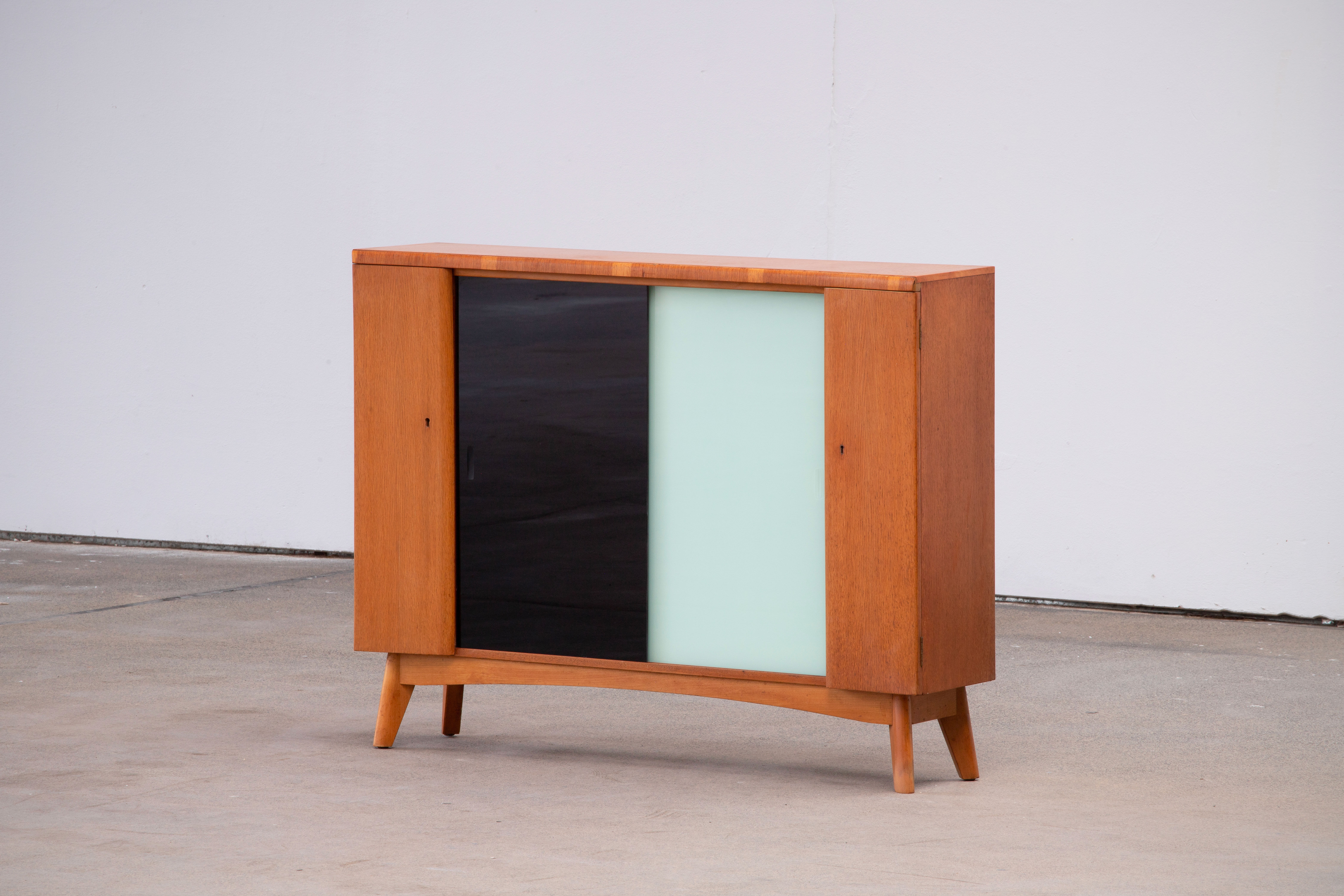 Vintage teak sideboard 122cm