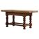 Early 20th century Danish Baroque coffee table solid oak