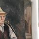 Portrait huile ancien signé
