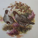 Flat oval signed Partridge winterling