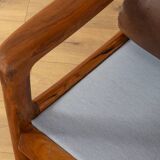 Canapé 2 places en cuir par Georg Thams pour A/S Vejen Polstermøbelfabrik