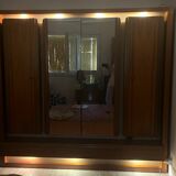 Simat wardrobe from the 80s with light