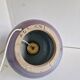 Vintage Glazed Ceramic Ball Lamp Base