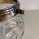 Crystal and silver-plated ice bucket and tray set by Baccarat (signed Baccarat)