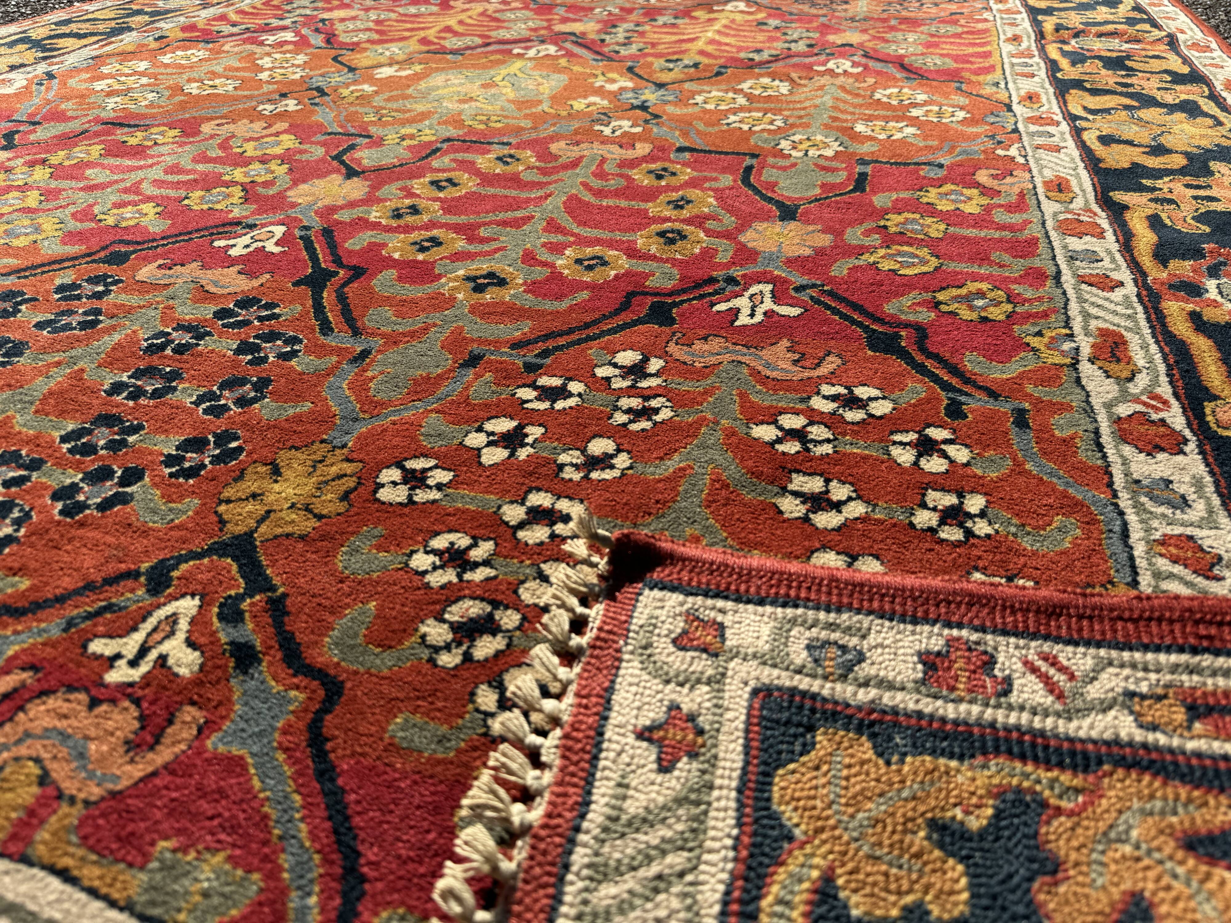 French Janus Lily Point Rug