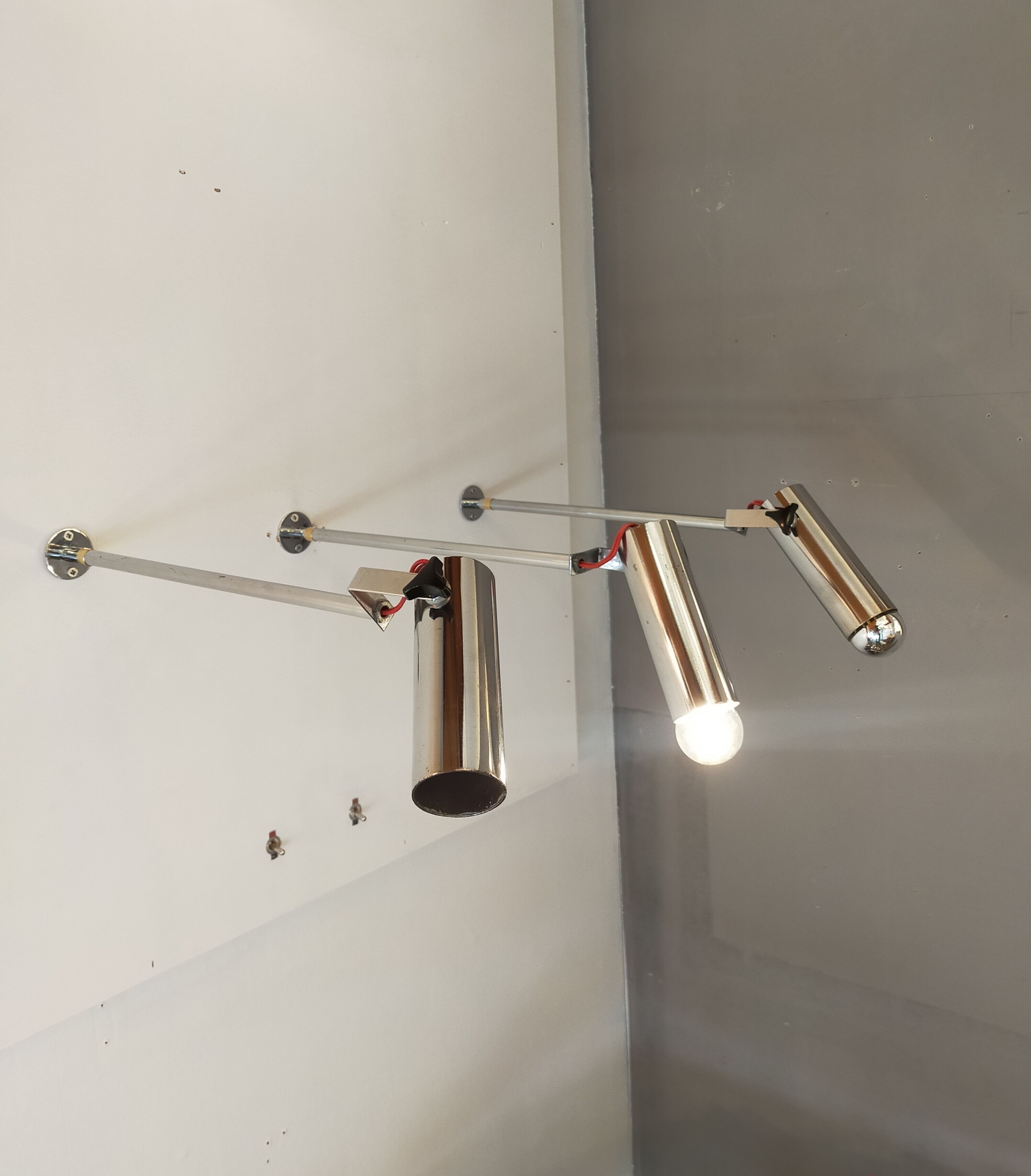 Adjustable wall lamp from the 70s
