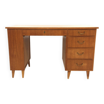 Bureau scandinave en teck, Suède, 1960