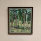 Huile su panneau suédoise – « Forêt » par Bertil Lundgren (1900–1979)