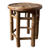 Bamboo stool or plant stand