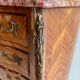 Chiffonnier Louis XV en bois et marbre