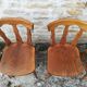 Chaises de bistrot  vintage