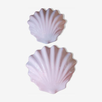 Set de 2 appliques coquille