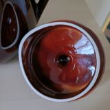 Vintage brown coffee maker from Villeroy and Boch.