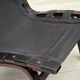 1970s, Danish loungechair by Farstrup, leather, canvas, bent wood.