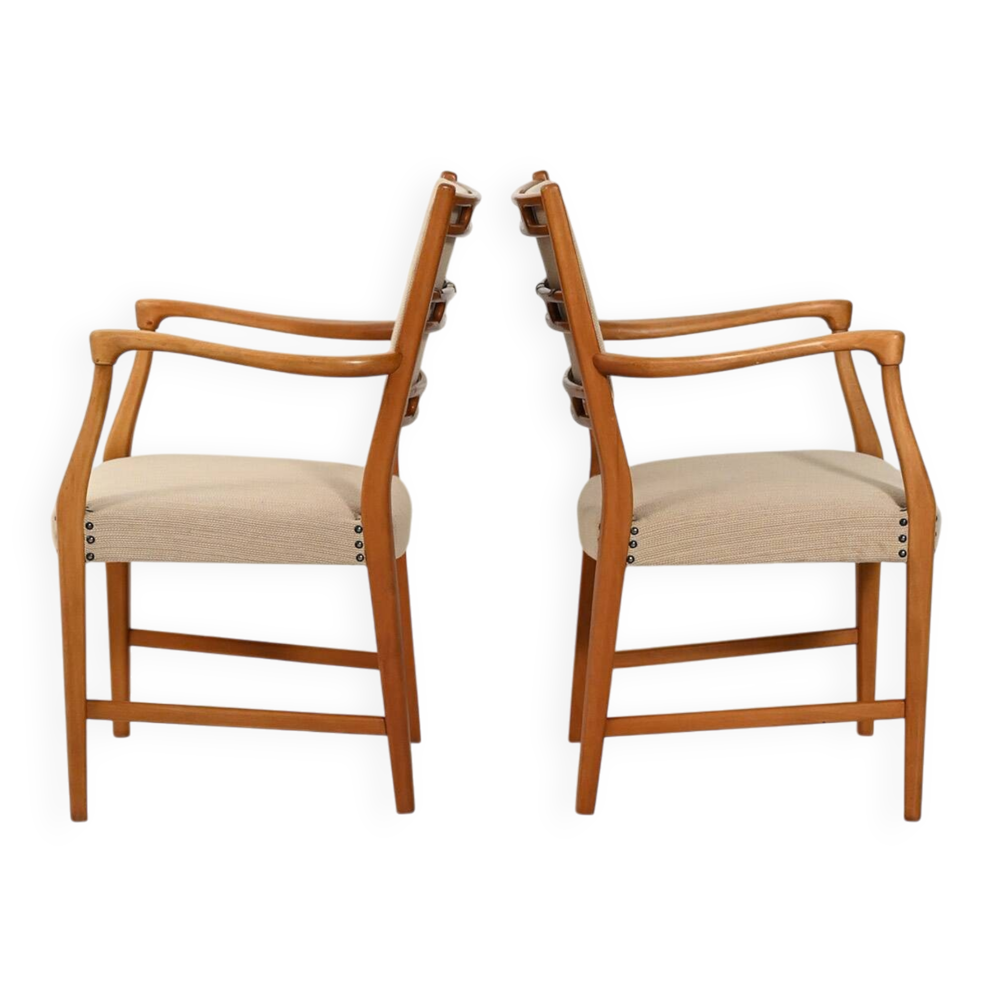 Pair of “Futura” Teak Chairs by david Rosén
