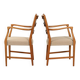 Pair of “Futura” Teak Chairs by david Rosén