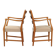 Pair of “Futura” Teak Chairs by david Rosén