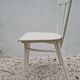 Chaise bistrot blanche