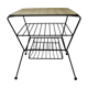 End magazine rack table