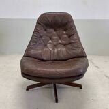 Vintage Danish Reclining Lounge Chair By Madsen & Schübel, 1970S