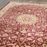 Oriental silk wool rug