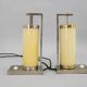 Set of Two Bauhaus / Functionalist Table or Bedside Lamps, 1930s