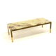 Large vintage Onyx coffee table made in the 1970s