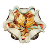 All Fruits glass bowl from Murano by Dino Martens with gold flecks 1960s