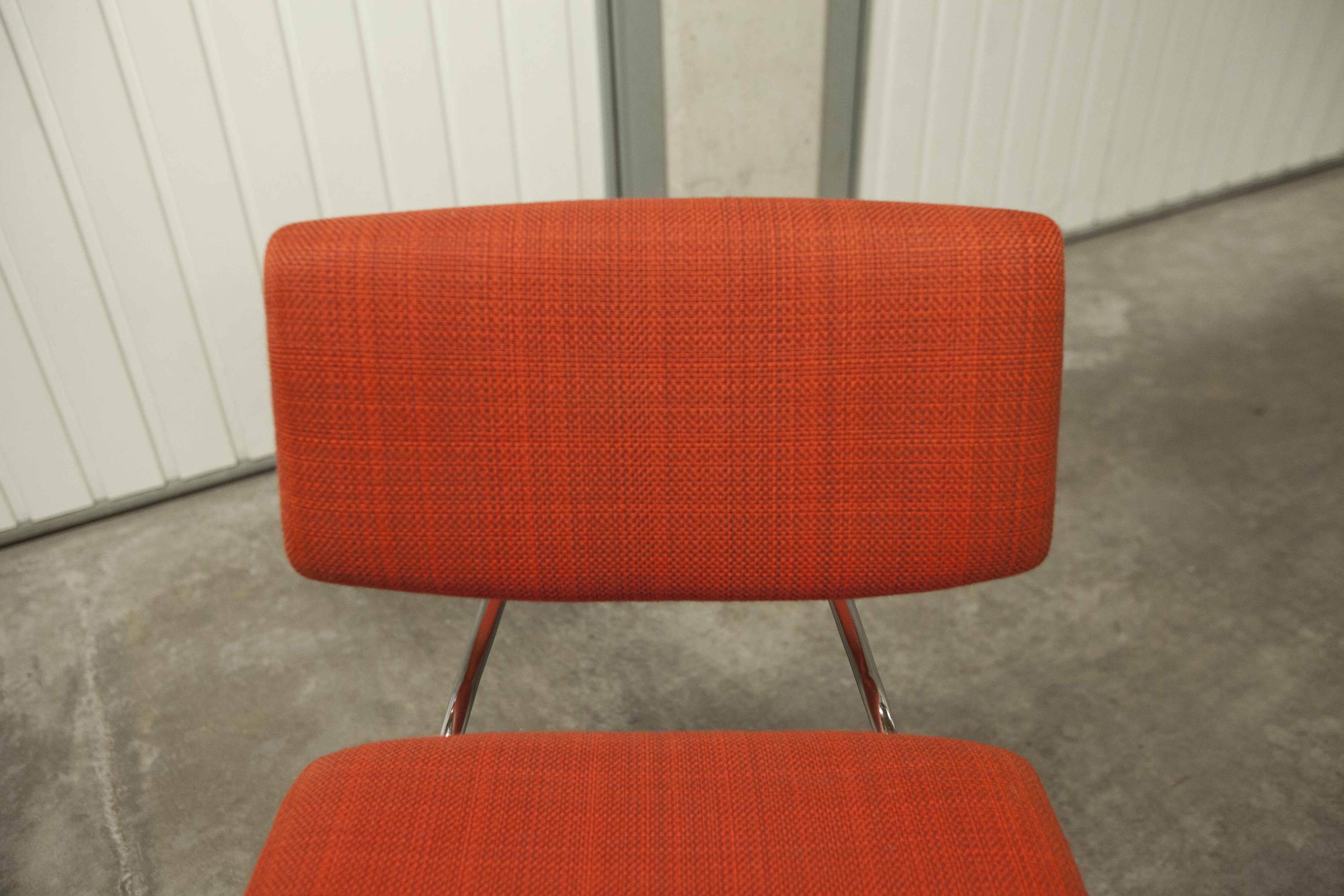 Pair of compass model chairs by Pierre Guariche for Les Huchers-Minvielle France 1955