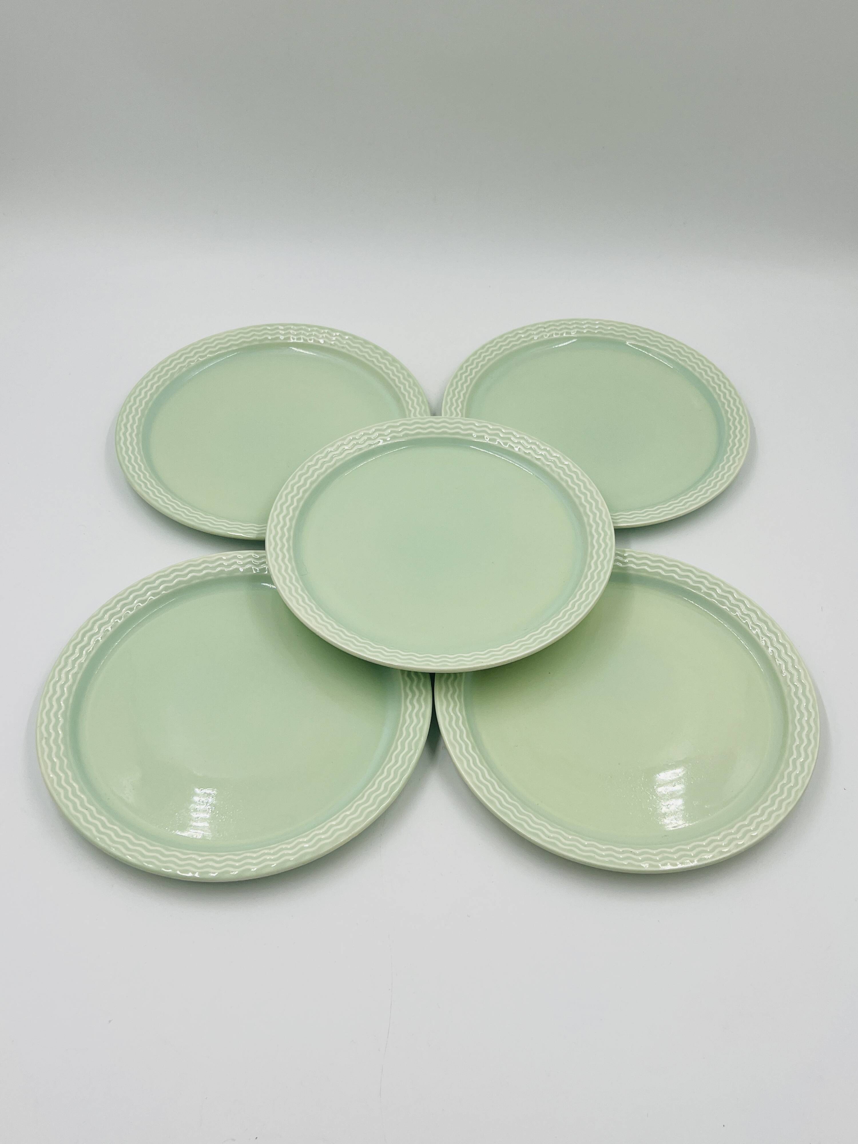 Set of 5 dessert plates Villeroy & Boch Ondine
