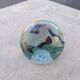 Inclusion glass paste paperweight Maure-Vieil -Bob Le Bleis - 1970's