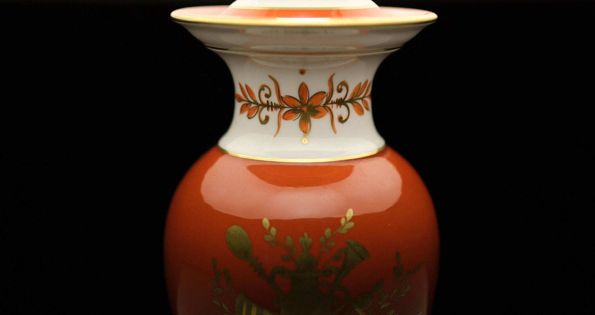 Dresden Porcelain table lamp 1910 Germany