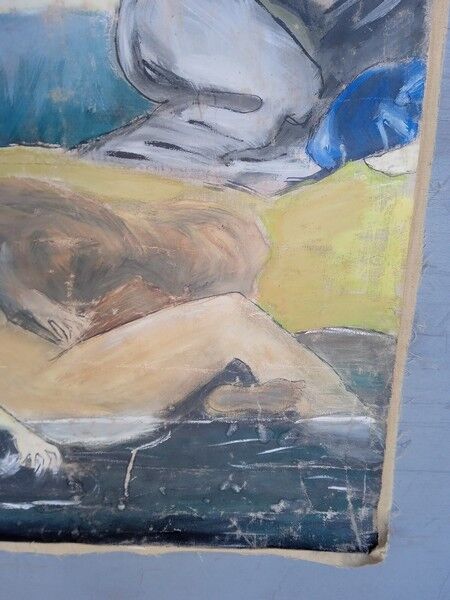 Lebasque painting on canvas early XXth