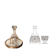 Carafe Baccarat Michel Ange avant 1936