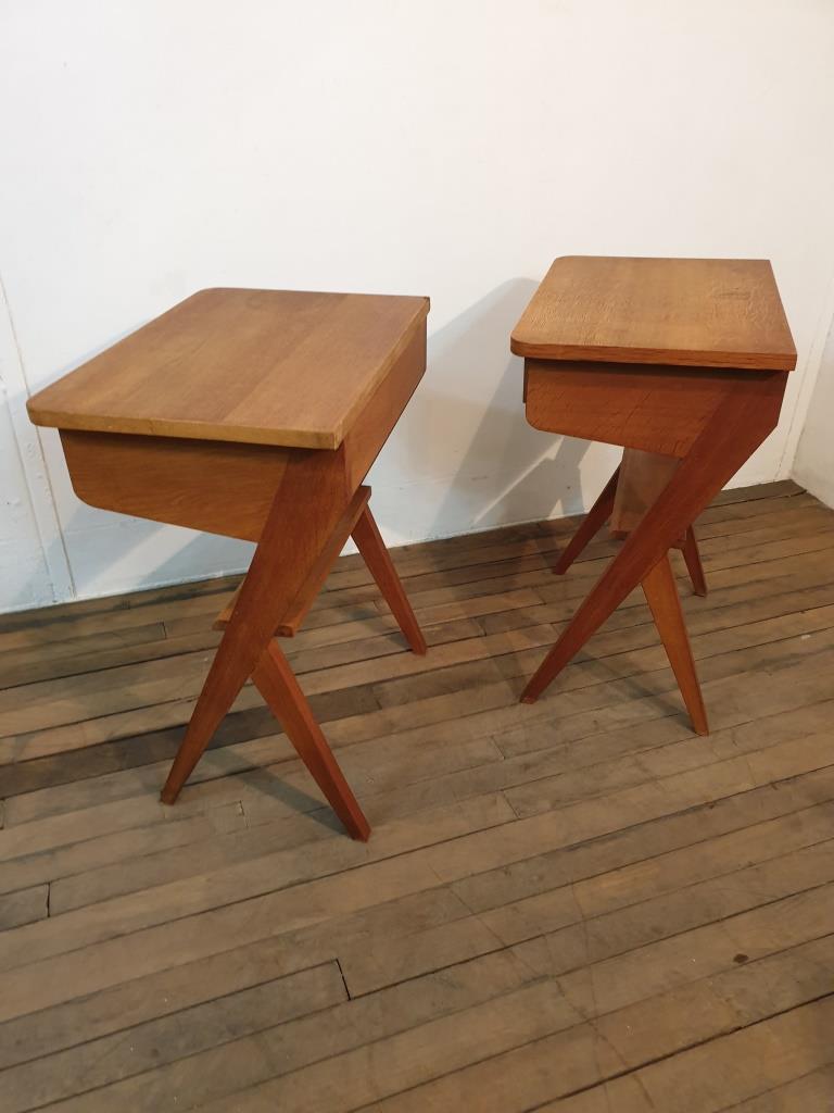 Scandinavian bedside tables