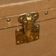 Vintage 20thC Louis Vuitton Car Trunk In Grey Vuittonite Canvas, Paris