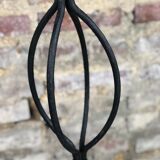 Full wrought iron fireplace servant
