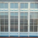 Separation into four windows with bevelled tiles 20th century