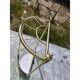 Umbrella stand 1900 brass, cast iron and steel