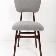 Grey Bouclé Chair from the 20th Century, 1960s
