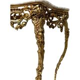 Console vintage en bronze