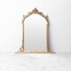 Vintage carved wood and gold leaf mirror – Louis XV style 120x5x135