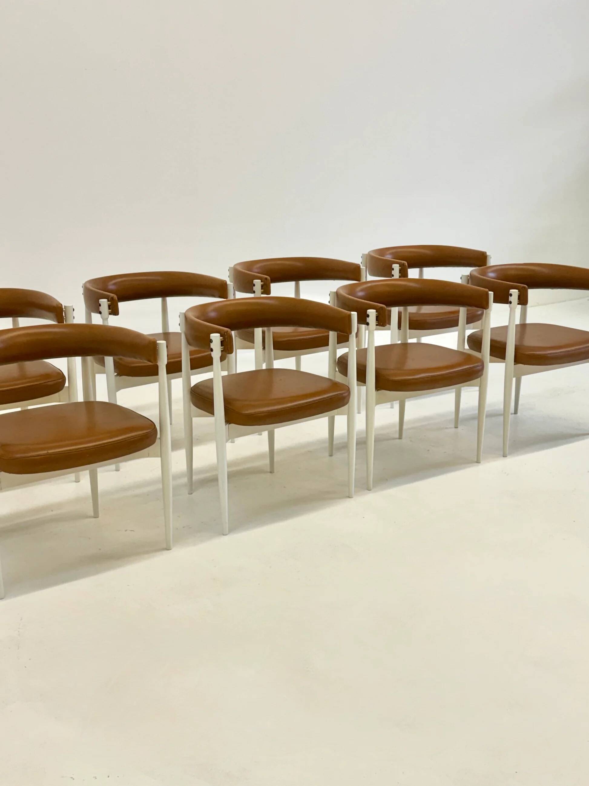 Vintage dining chairs by A. Dal Vera e Figli & Flam Sansoni